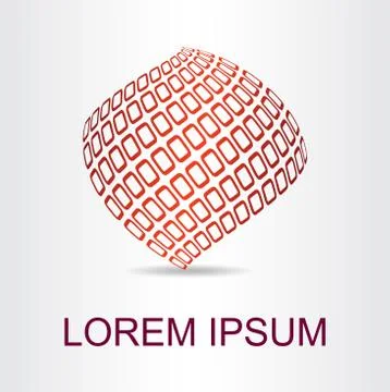 Abstract vector logo Stock Illustration