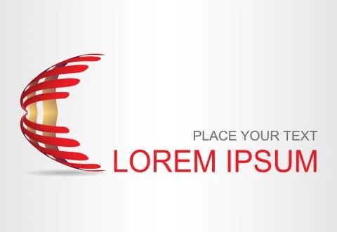 Abstract vector logo Illustrazione stock