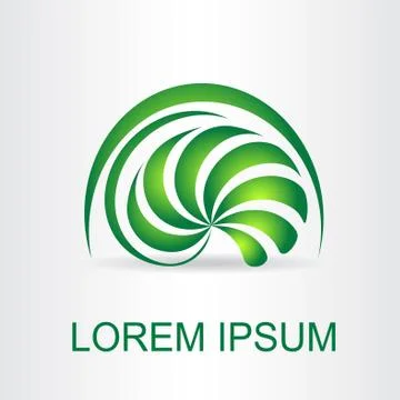 Abstract vector logo Stock Illustration