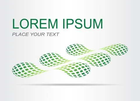 Abstract vector logo. Logo template. Stock Illustration