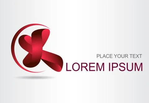 Abstract vector logo. Logo template. Stock Illustration