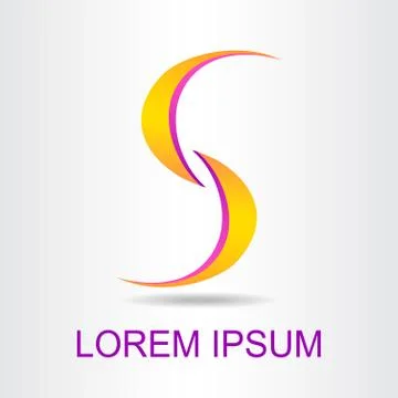 Abstract vector logo. Logo template. Stock Illustration