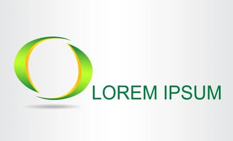 Abstract vector logo. Logo template. Stock Illustration