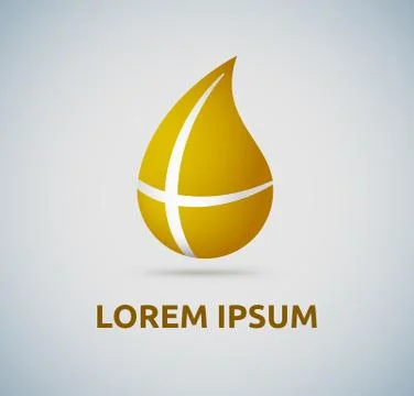 Abstract vector logo for your company, isolated icon Stock Illustration