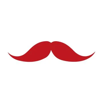 Abstract Vector Man Mustachio Icon or Logo Design Template Ilustración de archivo