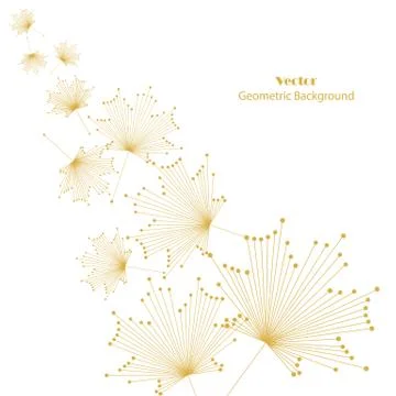 Abstract vector maple leaves Stock Illustration