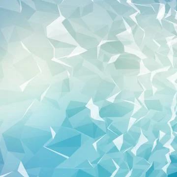 Abstract vector mesh background. Chaotically connected points and polygons fl Illustrazione stock