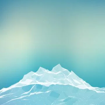 Abstract vector mesh background. Chaotically connected points and polygons fl Illustrazione stock