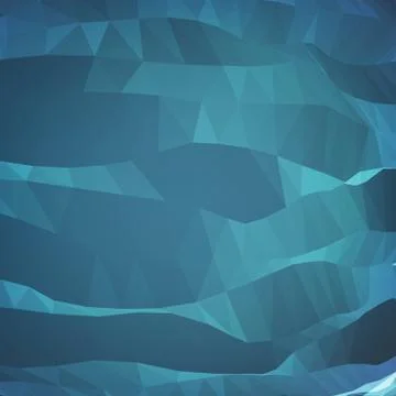 Abstract vector mesh background. Chaotically connected points and polygons fl Stock Illustration