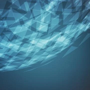 Abstract vector mesh background. Chaotically connected points and polygons fl 스톡 일러스트