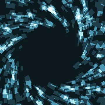 Abstract vector mesh background. Chaotically connected points and polygons fl Stock Illustration