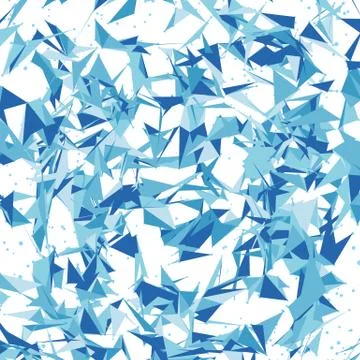 Abstract vector mesh background. Chaotically connected points and polygons fl Illustrazione stock