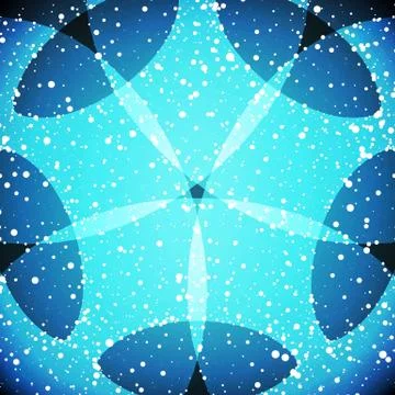 Abstract vector mesh background. Chaotically connected points and polygons fl Stock Illustration