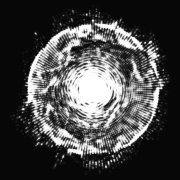 Abstract vector mesh background. Point array. Futuristic style card. Elegant  Ilustración de archivo