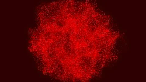 Abstract vector mesh spheres. Wave of particles. Wave with connecting dots .. Stock Illustration