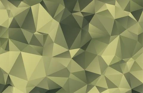 Abstract vector military background made of triangles. Background color is gr Stock Illustration