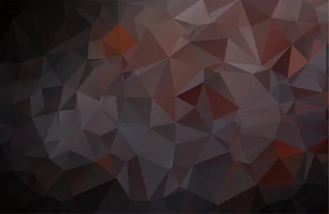 Abstract vector military background made of triangles. Background color is bl Illustrazione stock