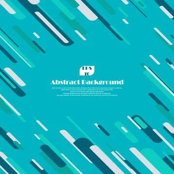 Abstract vector modern bright frame of blue background. Dynamic stylish Stock Illustration