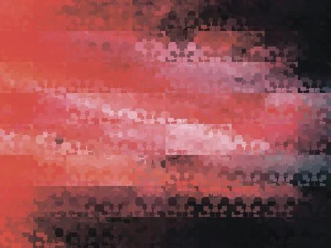 Abstract vector modern creative image of a bench in the dark Illustrazione stock