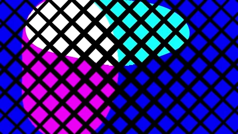 Abstract Vector Mosaic Background Colorful Tile Pattern Video stock 325180178