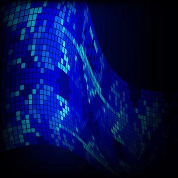 Abstract vector mosaic background Stock Illustration