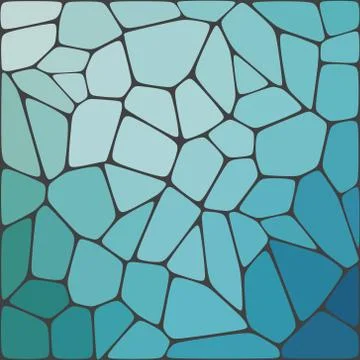 Abstract vector mosaic colorful background Stock Illustration