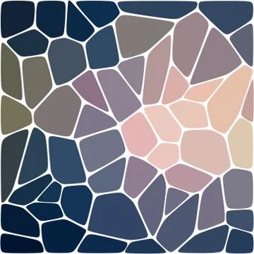 Abstract vector mosaic colorful background Stock Illustration