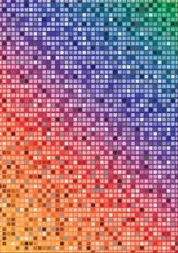 Abstract vector Mosaic Design Stock Illustration