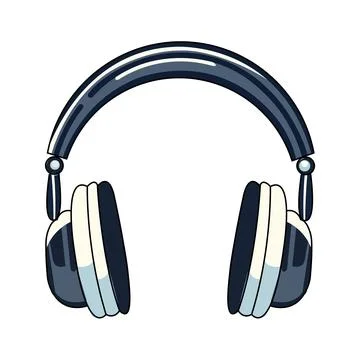Abstract Vector Music Headphone Icon Design Template Stock Illustration