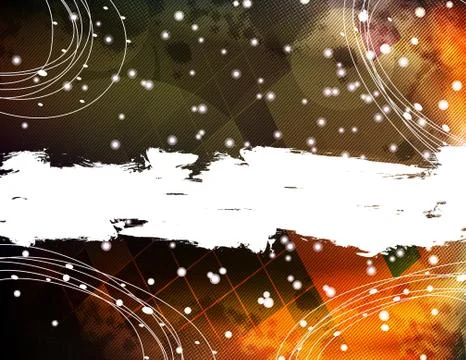 Abstract vector orange business background Stock Illustration