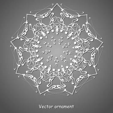 Abstract vector ornament Stock Illustration
