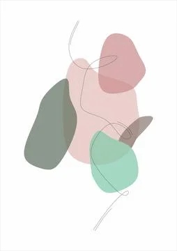 Abstract vector Painting Illustrazione stock