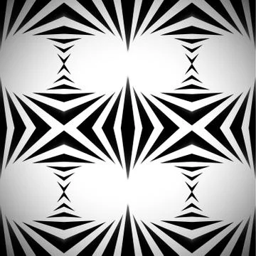 Abstract vector pattern, background in black and white. Stock Illustration