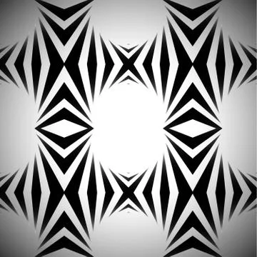 Abstract vector pattern, background in black and white. Illustrazione stock