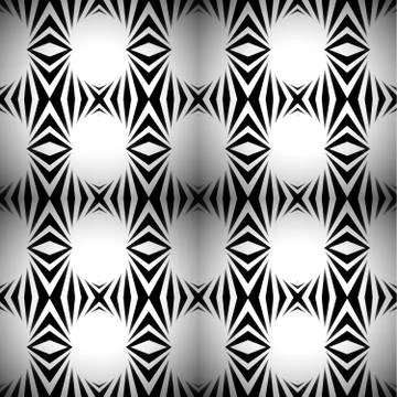 Abstract vector pattern, background in black and white. Stock Illustration