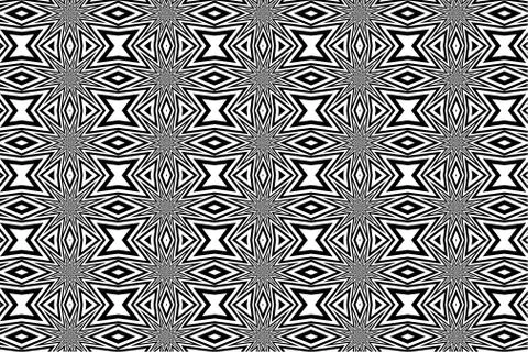 Abstract vector pattern - black and white Illustrazione stock