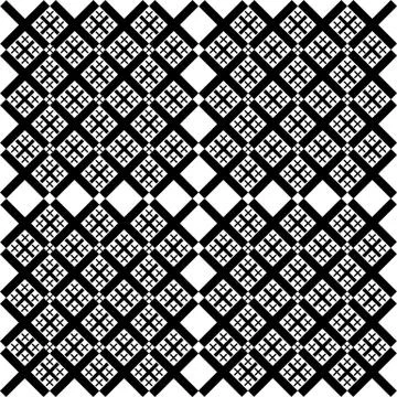 Abstract vector pattern of cross Stock Illustration