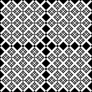 Abstract vector pattern of cross Stock Illustration