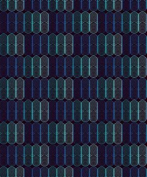 Abstract vector pattern with geometric shapes and gradients reminiscent of ne Stock Illustration
