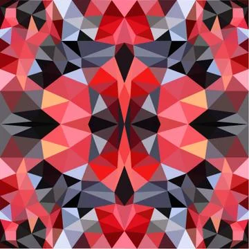 Abstract vector pattern geometric triangle mosaic background Stock Illustration