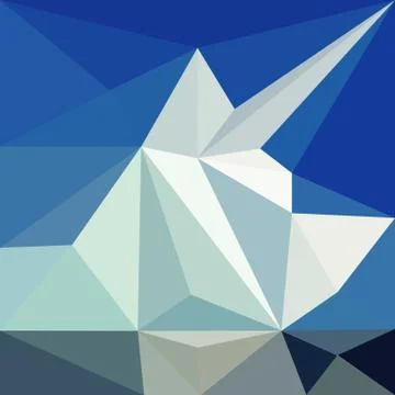 Abstract vector pattern geometric triangle mosaic background Stock Illustration