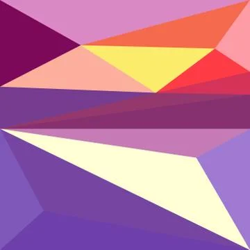 Abstract vector pattern geometric triangle mosaic background Stock Illustration