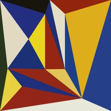 Abstract vector pattern geometric triangle mosaic background Stock Illustration