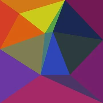 Abstract vector pattern geometric triangle mosaic background Stock Illustration