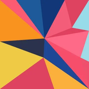 Abstract vector pattern geometric triangle mosaic background イラスト素材