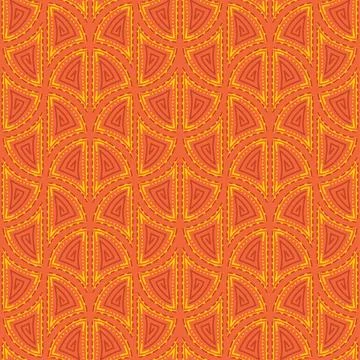 Abstract vector pattern. Seamless background with modern ornament. Contempora Stock Illustration