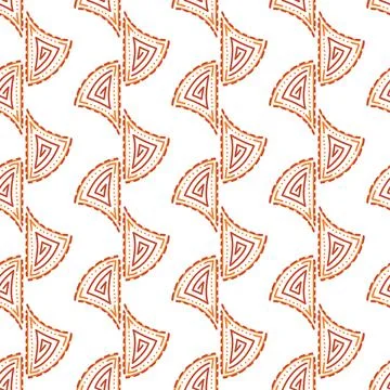 Abstract vector pattern. Seamless background with modern ornament. Contempora Stock Illustration