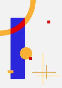 Abstract vector pattern. Simple geometry. Stock Illustration