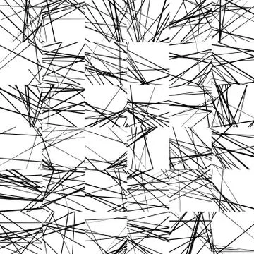 Abstract vector pattern with straight, random lines. Illustrazione stock