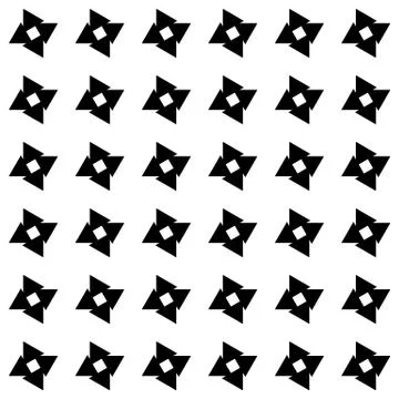 Abstract vector pattern with triangles. Repeatable swatch. Stock Illustration